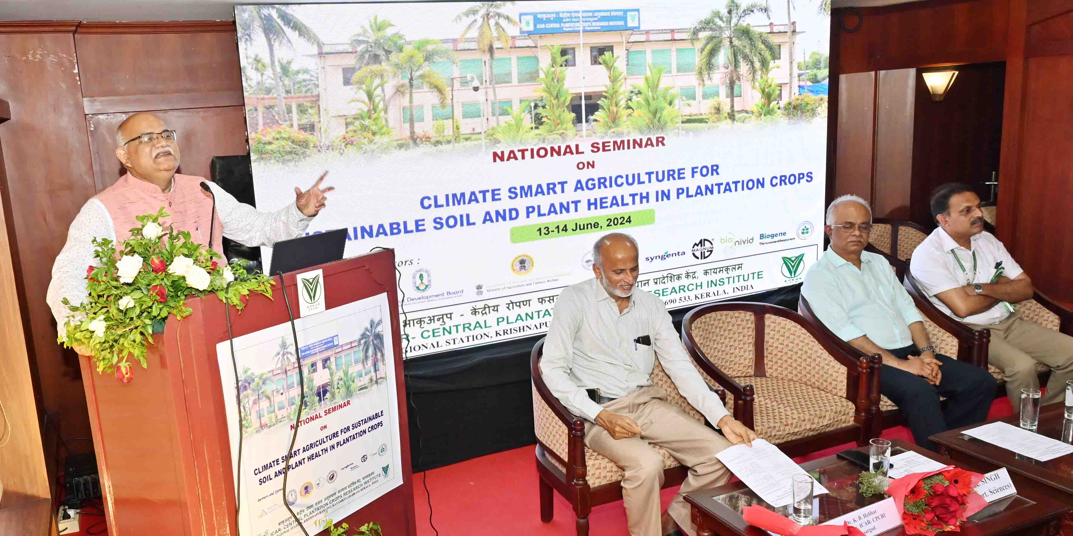 Photo for National Seminar on Climate Smart Agriculture in Plantation Crops