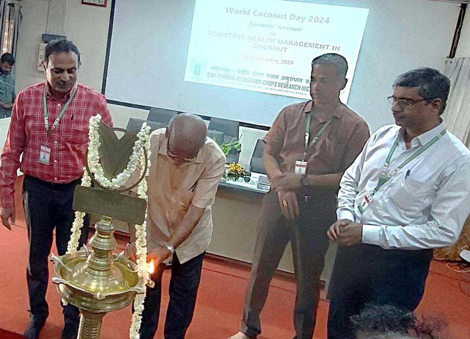 Photo for World Coconut Day celebrated at ICAR-CPCRI, Regional Station, Kayamkulam