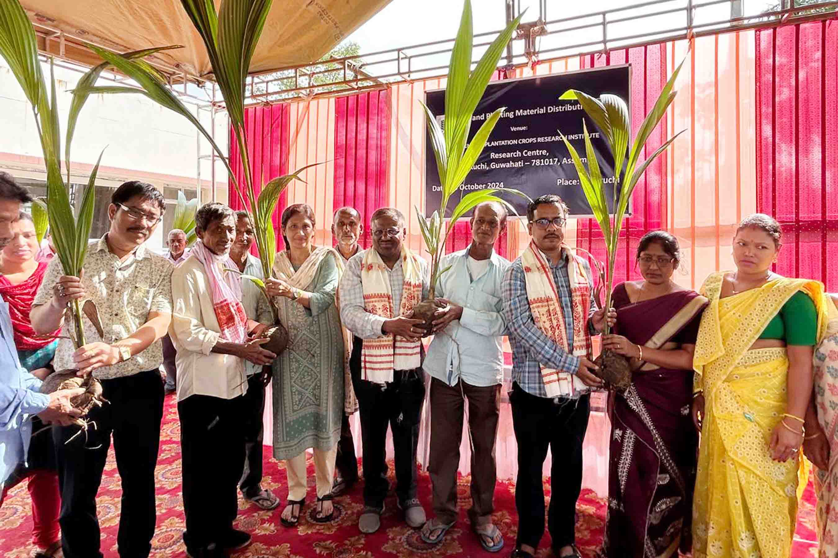 Photo for Distribution of Coconut Seedlings to the NEH Region